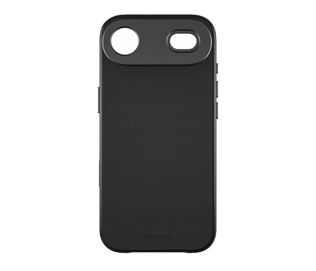 YAXO Leather Gear Slim Case MagSafe iPhone 17 Air Dusty Black - 1455879 - zdjęcie
